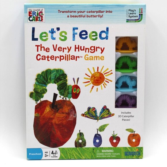 Toys | Lets Feed The Very Hungry Caterpillar Game Eric Carle Complete ...
